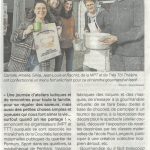 Article de presse Ouest France - Dimanche goumand et festif à Penhars