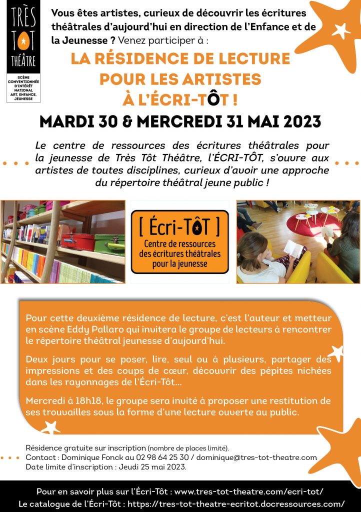 Flyer Ecri-Tot Flyer Ecri-Tot